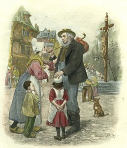 David Copperfield - Mr. Peggotty, The Wanderer by Frederick Barnard